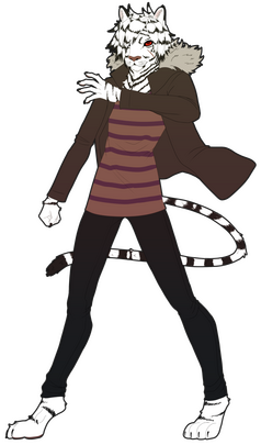 A furry commission I did for a friend